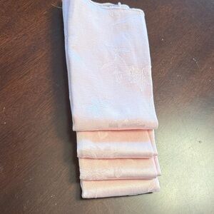 Pink cloth napkins set of 4. 20x20 approx